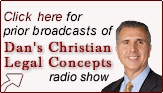 Christian Lawyer - Daniel Buttafuoco's radio show called Christian Legal Concepts